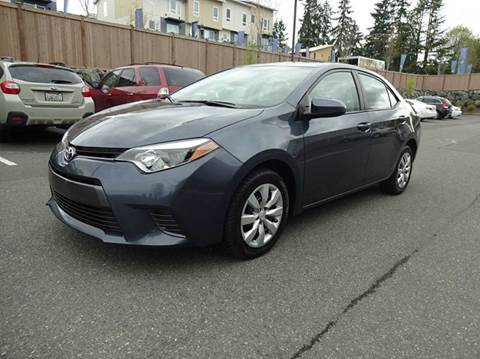2015 Toyota Corolla for sale at Prudent Autodeals Inc. in Seattle WA