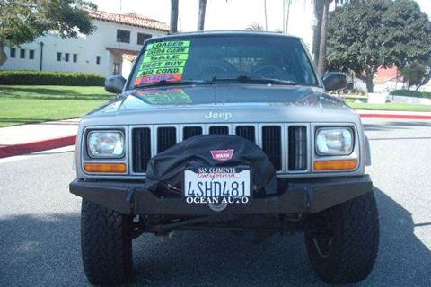 2001 Jeep Cherokee for sale at OCEAN AUTO SALES in San Clemente CA