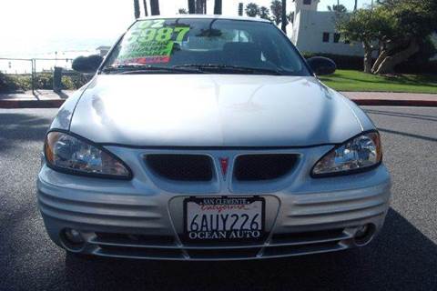 2002 Pontiac Grand Am for sale at OCEAN AUTO SALES in San Clemente CA
