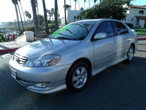 2004 Toyota Corolla for sale at OCEAN AUTO SALES in San Clemente CA