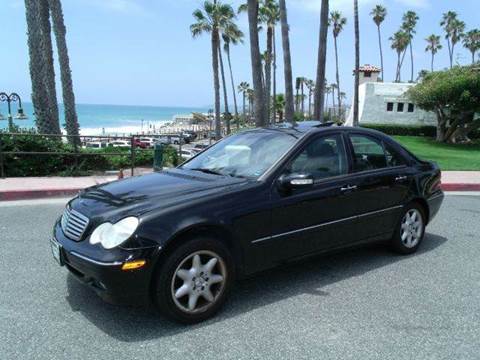 2002 Mercedes-Benz C-Class for sale at OCEAN AUTO SALES in San Clemente CA