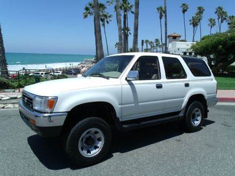 1995 Toyota 4Runner for sale at OCEAN AUTO SALES in San Clemente CA