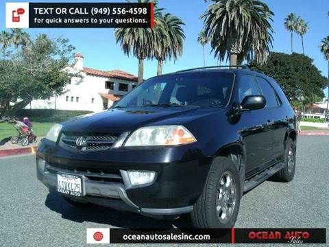2001 Acura MDX for sale at OCEAN AUTO SALES in San Clemente CA
