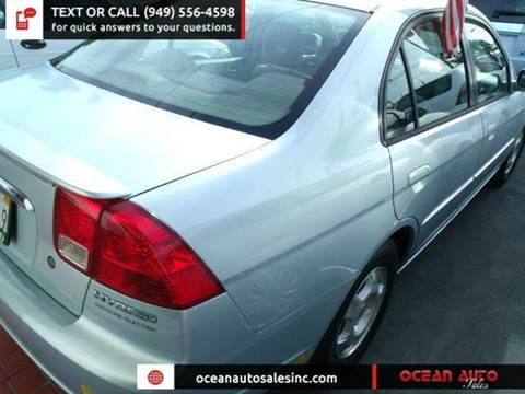 2003 Honda Civic for sale at OCEAN AUTO SALES in San Clemente CA