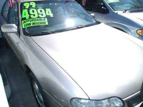 1999 Oldsmobile Cutlass for sale at OCEAN AUTO SALES in San Clemente CA