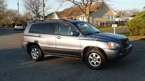 2003 Toyota Highlander for sale at ACTION WHOLESALERS in Copiague NY