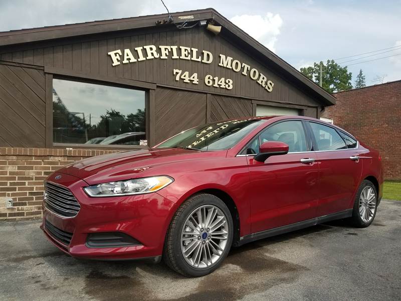 2014 Ford Fusion for sale at Fairfield Motors in Fort Wayne IN