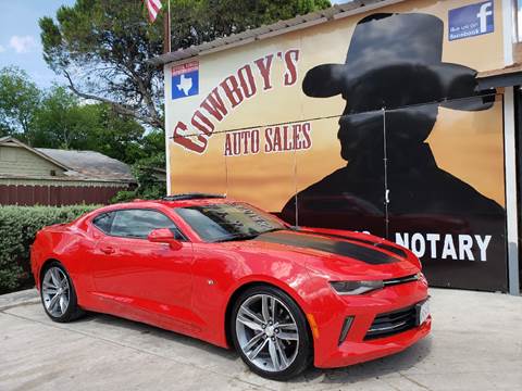 2016 Chevrolet Camaro for sale at Cowboy's Auto Sales in San Antonio TX
