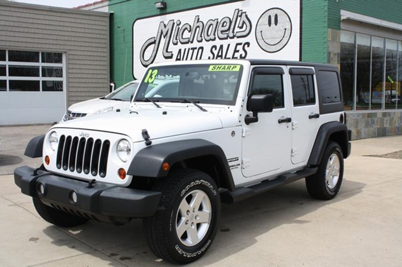 2013 Jeep Wrangler Unlimited for sale at MICHAEL'S AUTO SALES in Mount Clemens MI