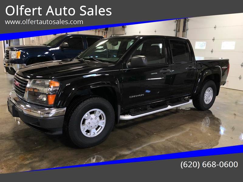 2004 Gmc Canyon 4dr Crew Cab Z85 SLE 4WD SB In Copeland KS Olfert