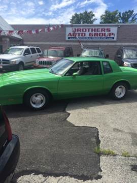 1985 Chevrolet Monte Carlo for sale at Brothers Auto Group in Youngstown OH