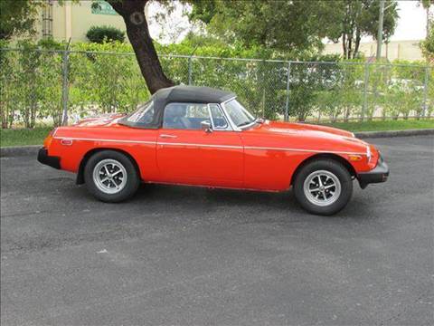 1980 MG MGB for sale at VA Leasing Corporation in Doral FL