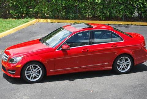2013 Mercedes-Benz C-Class for sale at VA Leasing Corporation in Doral FL