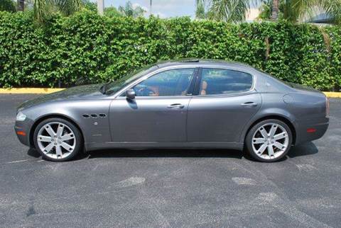2006 Maserati Quattroporte for sale at VA Leasing Corporation in Doral FL