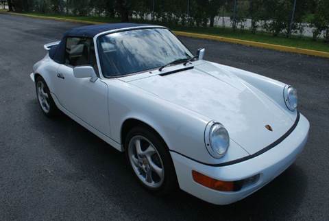 1990 Porsche 911 for sale at VA Leasing Corporation in Doral FL