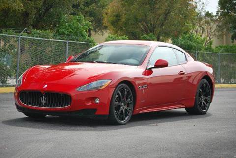 2011 Maserati GranTurismo for sale at VA Leasing Corporation in Doral FL