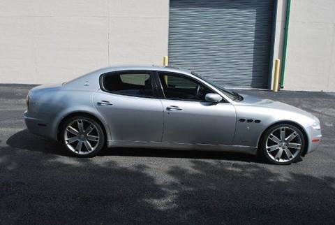 2008 Maserati Quattroporte for sale at VA Leasing Corporation in Doral FL