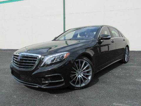 2015 Mercedes-Benz S-Class for sale at VA Leasing Corporation in Doral FL