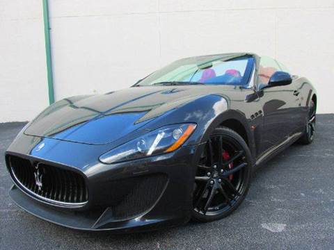 2013 Maserati GranTurismo for sale at VA Leasing Corporation in Doral FL