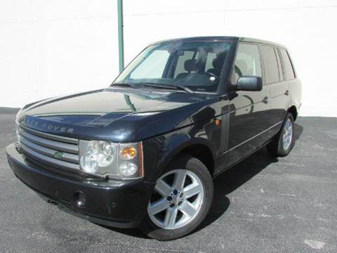 2004 Land Rover Range Rover for sale at VA Leasing Corporation in Doral FL