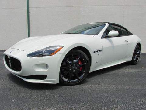 2012 Maserati GranTurismo for sale at VA Leasing Corporation in Doral FL