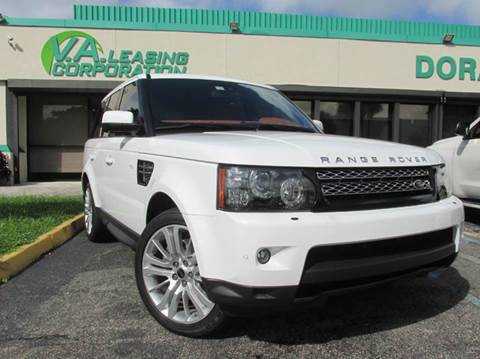2013 Land Rover Range Rover Sport for sale at VA Leasing Corporation in Doral FL