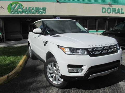 2015 Land Rover Range Rover Sport for sale at VA Leasing Corporation in Doral FL
