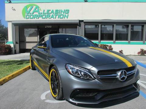 2017 Mercedes-Benz C-Class for sale at VA Leasing Corporation in Doral FL