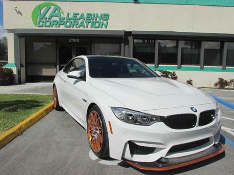 2016 BMW M4 for sale at VA Leasing Corporation in Doral FL