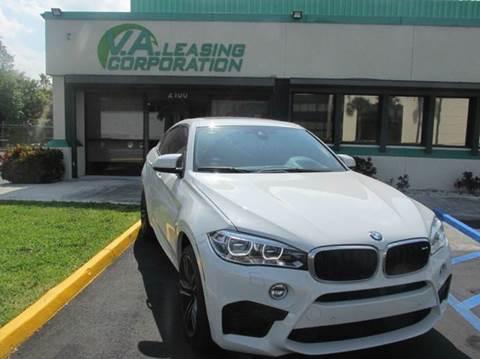 2016 BMW X6 M for sale at VA Leasing Corporation in Doral FL