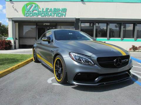 2017 Mercedes-Benz C-Class for sale at VA Leasing Corporation in Doral FL