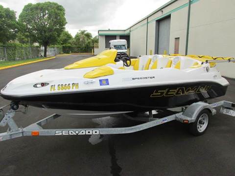 2011 Sea-Doo 150 SPEEDSTER for sale at VA Leasing Corporation in Doral FL