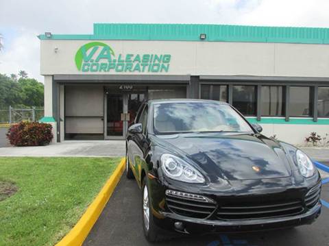 2013 Porsche Cayenne for sale at VA Leasing Corporation in Doral FL