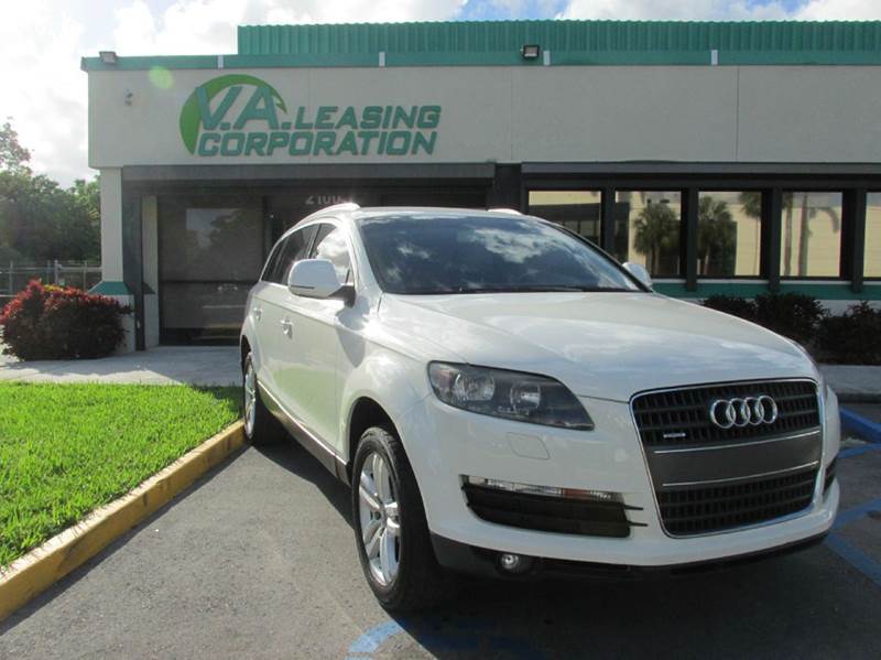 2009 Audi Q7 for sale at VA Leasing Corporation in Doral FL