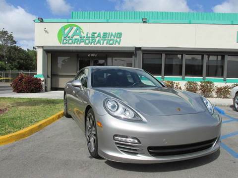 2013 Porsche Panamera for sale at VA Leasing Corporation in Doral FL