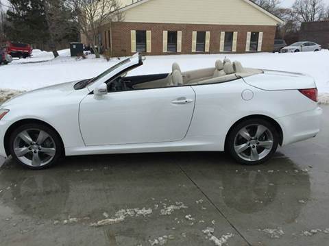2010 Lexus IS 250C for sale at Renaissance Auto Network in Warrensville Heights OH