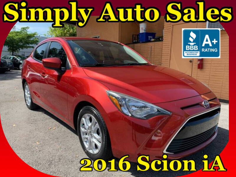 2016 Scion iA