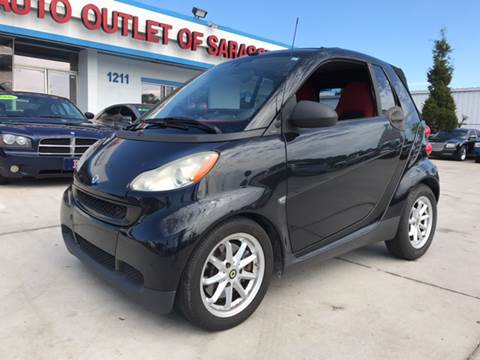 2009 Smart fortwo for sale at Auto Outlet of Sarasota in Sarasota FL