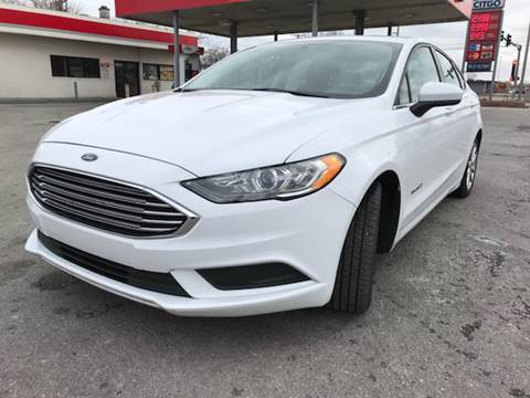 2017 Ford Fusion Hybrid for sale at Harvey Auto Sales in Harvey IL