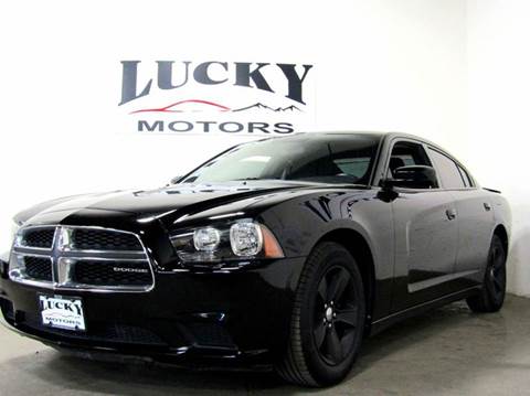 2012 Dodge Charger for sale at Lucky Motors in Commerce City CO