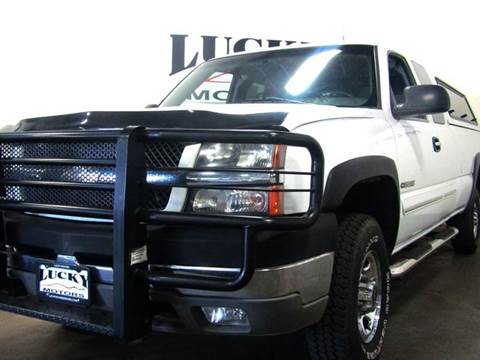 2003 Chevrolet Silverado 2500HD for sale at Lucky Motors in Commerce City CO