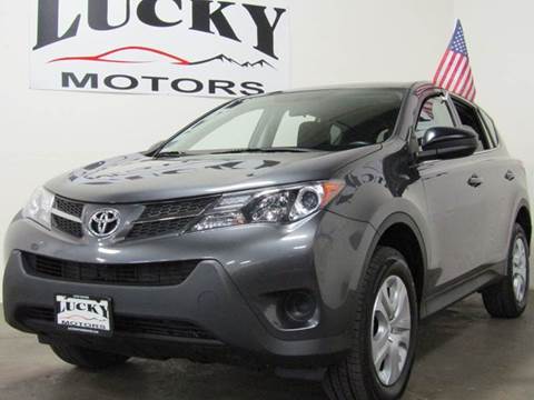 2014 Toyota RAV4 for sale at Lucky Motors in Commerce City CO