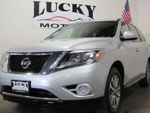 2013 Nissan Pathfinder for sale at Lucky Motors in Commerce City CO