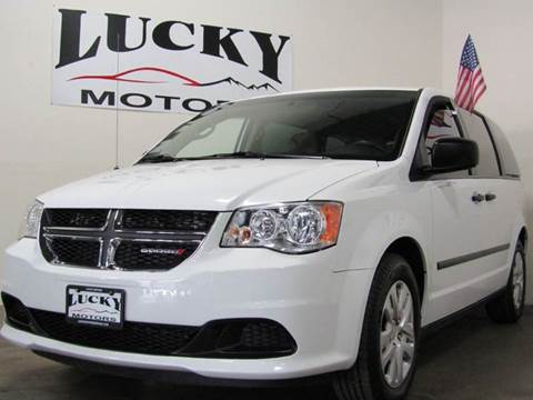 2014 Dodge Grand Caravan for sale at Lucky Motors in Commerce City CO