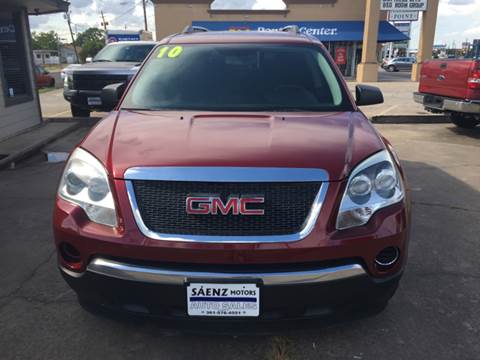 2010 GMC Acadia for sale at Saenz Motors in Victoria TX