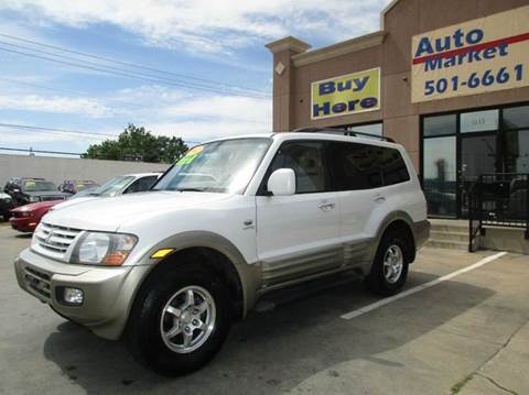 2002 Mitsubishi Montero for sale at Auto Market in Oklahoma City OK