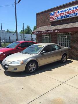2002 Dodge Stratus for sale at AMERICAN AUTO CREDIT in Cleveland OH