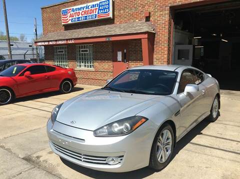 2008 Hyundai Tiburon for sale at AMERICAN AUTO CREDIT in Cleveland OH