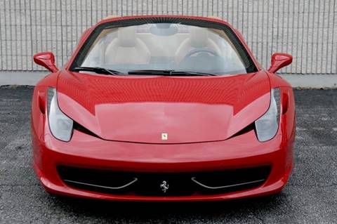 2013 Ferrari 458 Spider for sale at MOTORCARS OF DISTINCTION INC in West Palm Beach FL