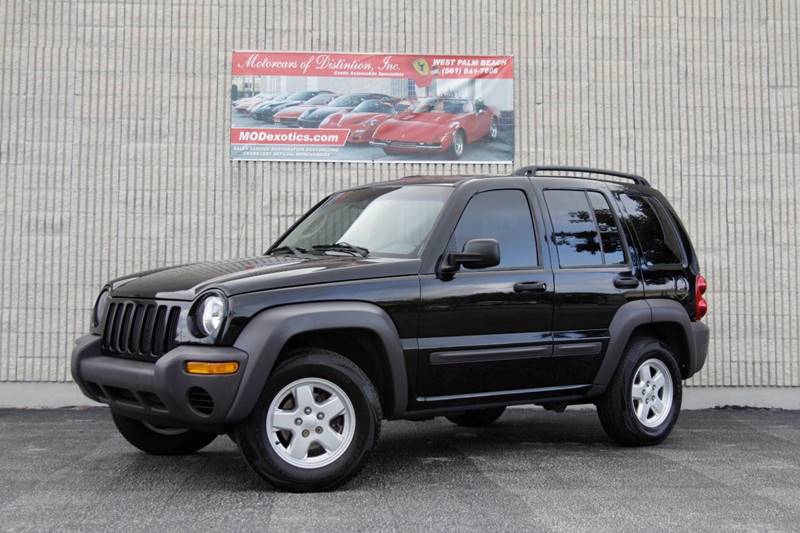 2004 Jeep Liberty for sale at MOTORCARS OF DISTINCTION INC in West Palm Beach FL